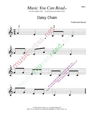 "Daisy Chain" Text Format