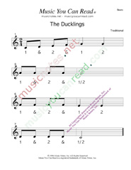 Click to enlarge: "The Ducklings" Beats Format