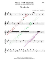 "Bluebells" Music Format