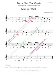 Click to Enlarge: "Mango Walk" Letter Names Format