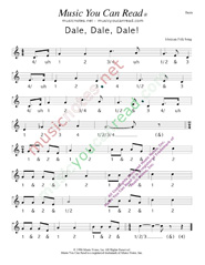 Click to enlarge: "Dale, Dale, Dale," "Piñata Song"  Beats Format